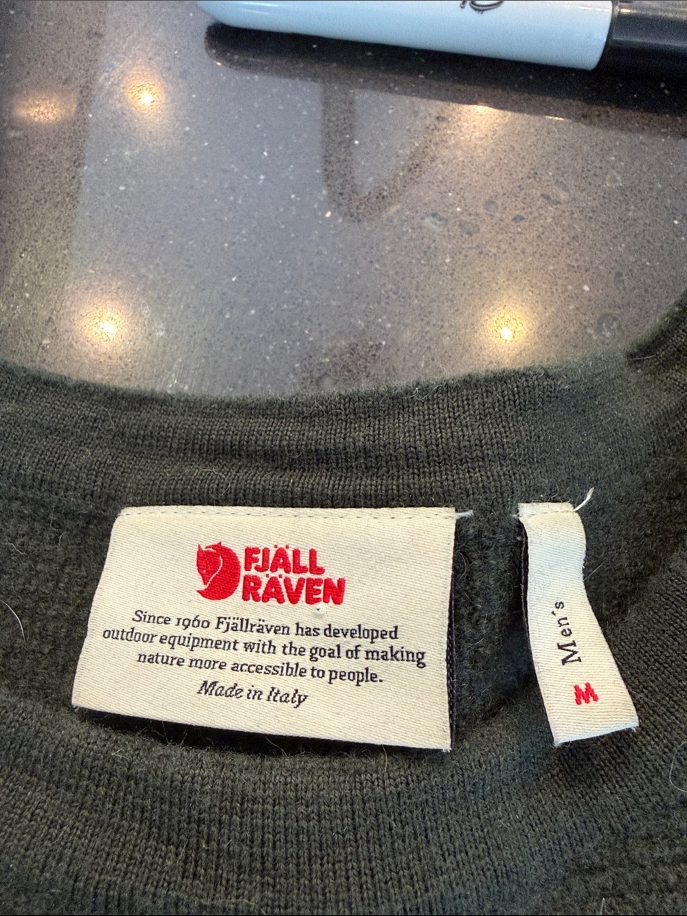 Fjällräven Men's High Coast Merino Sweater SZ M - Picture 4 of 8